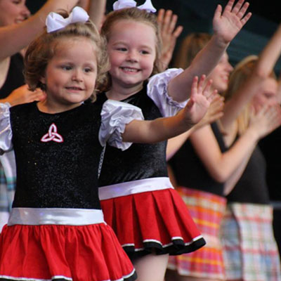 Young Irish Dancers