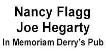 Nancy Flagg and Joe Hegarty Irish Fest Sponsors
